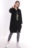 NGT- Hoody Jacket BL-49  Colors: Black - Sizes: S-M-L-XL